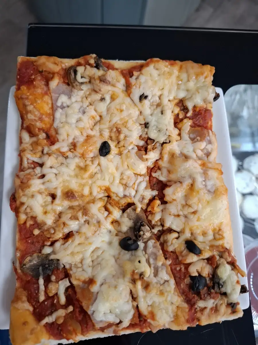 Pizza jambon/fromage