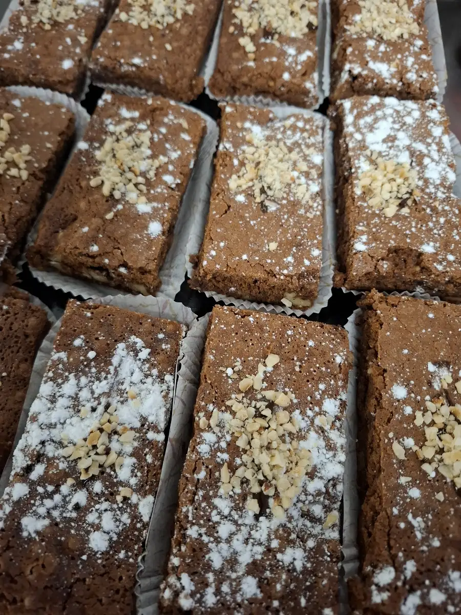 Brownie noix/noix de pecan